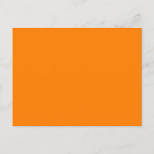 Carte Postale Modèle orange pour des images et du texte personna