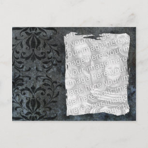 Carte Postale Modèle sombre élégant