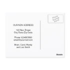 Modern bold typographiy change of address moving