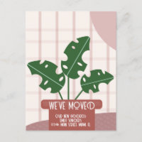 Modern Moved NEW HOME Adresse Plante de la maison