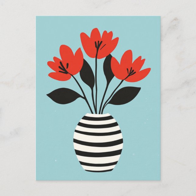 Carte Postale Moderne du milieu du siècle #191 (Devant)