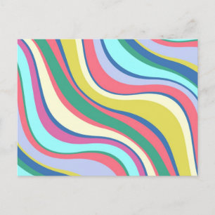 Carte Postale Moderne Eames Waves 2