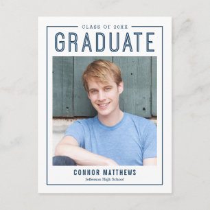 Carte postale Moderne Grad Editable Color Graduati