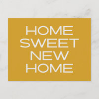 Moderne Jaune Unique Simple Nous Avons Déplacé Nou