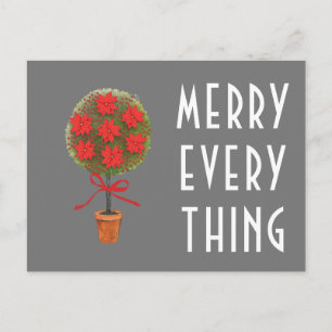 Carte postale moderne Joyeux tout opiacé Noël