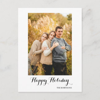 Carte postale moderne minimaliste de la famille de