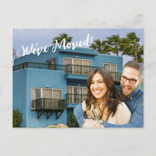 Carte Postale Moderne Nous avons déménagé Photo Nouveau Faire-pa