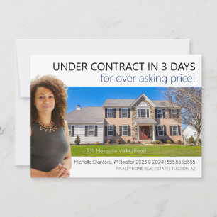 Carte postale moderne Professional Realtor Just Li
