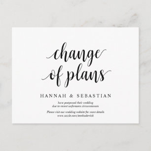 Carte Postale Moderne rustique, changement de plan, repoussé