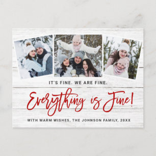 Carte Postale Moderne Tout est fin Noël 3 Photo