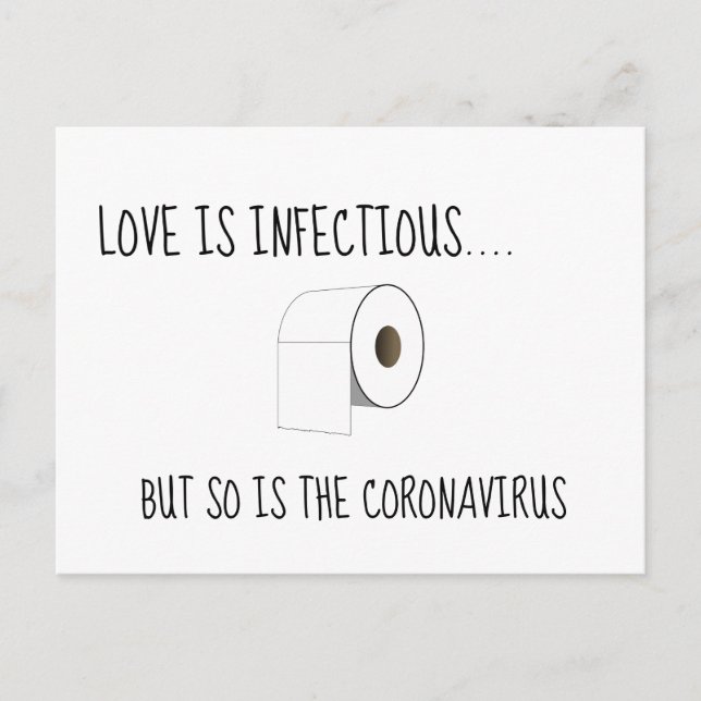 Carte Postale Modification des plans reportés ou annulés mariage (Devant)