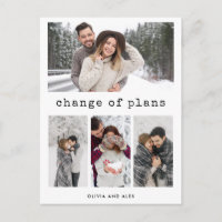 Modification des plans | Texte et photo d'une mach