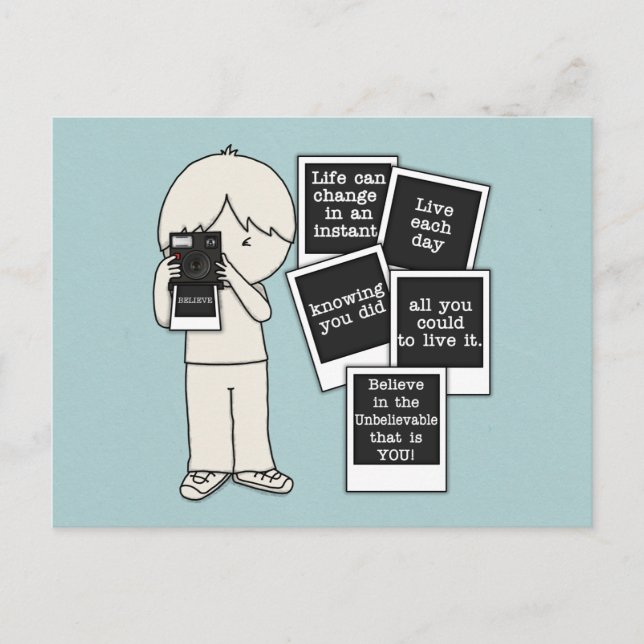 Carte Postale Modification d'un instantané (Devant)