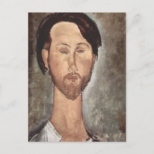 Carte Postale Modigliani Amedeo Portrait (Devant)