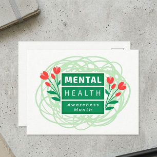 Carte Postale Mois de la sensibilisation à la santé mentale