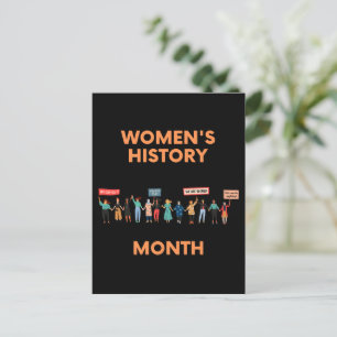 Carte Postale Mois de l'histoire des femmes
