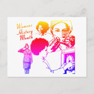 Carte Postale Mois de l'histoire des femmes