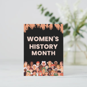 Carte Postale Mois de l'histoire des femmes