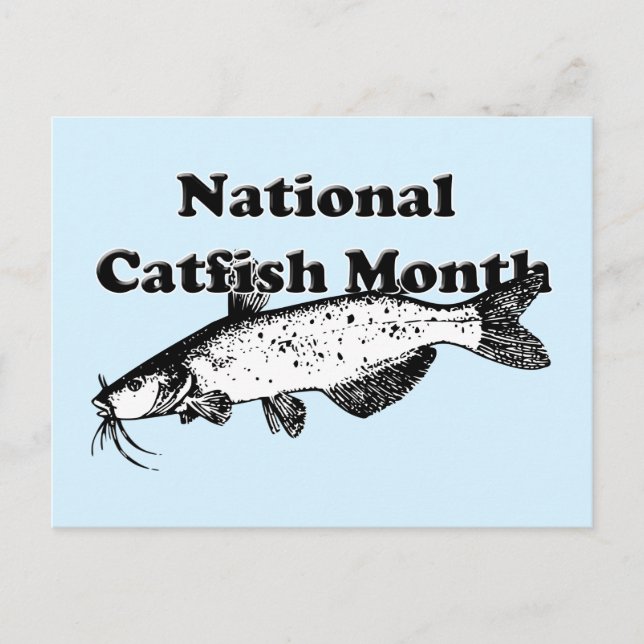 Carte Postale Mois national du poisson-chat (Devant)