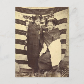 Carte Postale Moki Girls, 1879