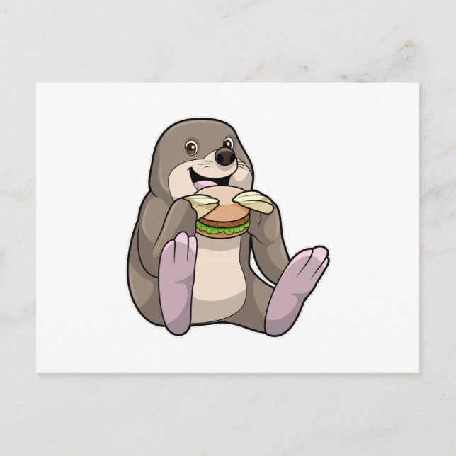 Carte Postale Mole Restaurant Burger (Devant)