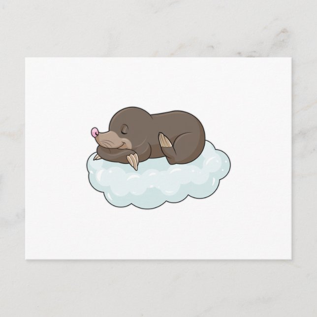 Carte Postale Mole sur nuages (Devant)