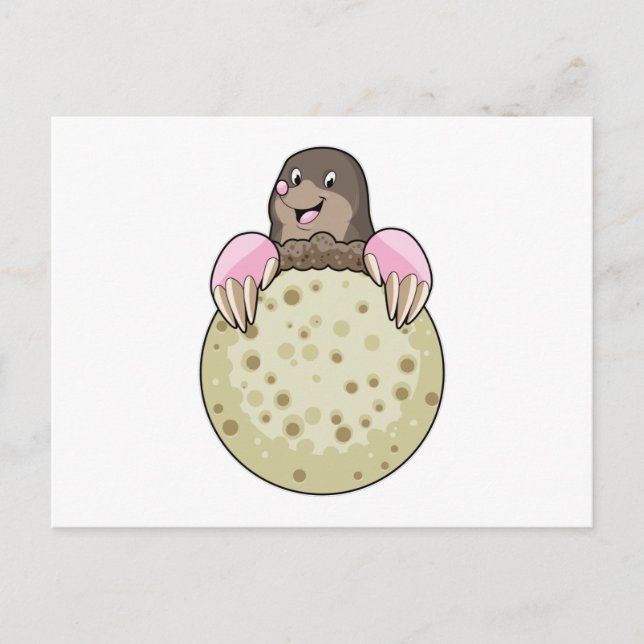 Carte Postale Mole with Moon (Devant)