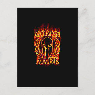 Carte Postale Molon Labe Spartan
