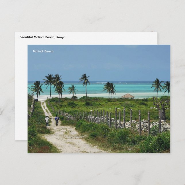 Carte postale Mombasa (Devant / Derrière)