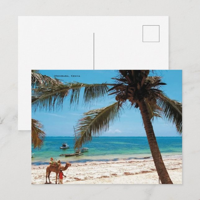 Carte postale Mombasa (Devant / Derrière)