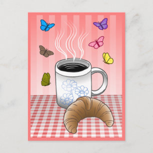 Carte Postale Moment café