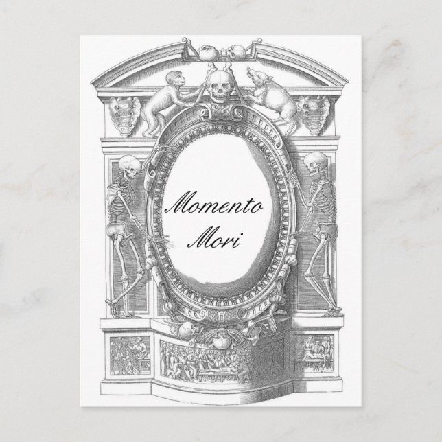 Carte postale Momento Mori (Devant)