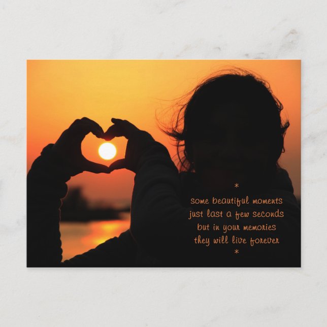 Carte Postale Moments spéciaux - Amour (Devant)