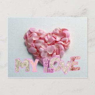 Carte Postale Mon amour