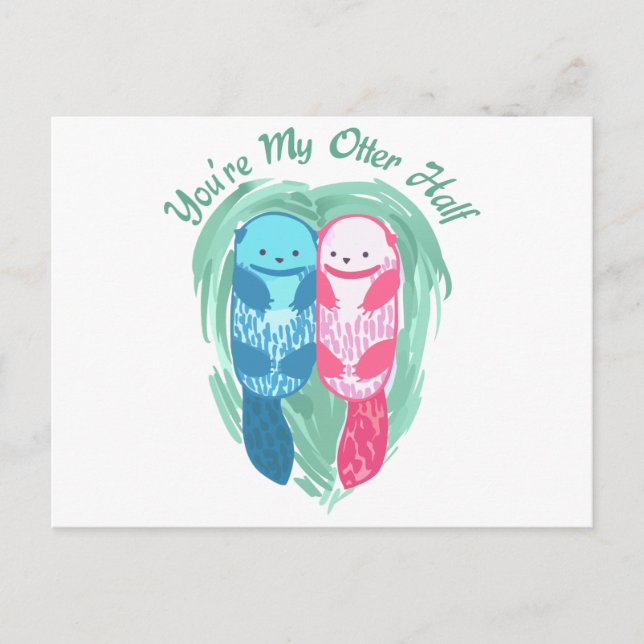 Carte Postale Mon autre moitié (Devant)