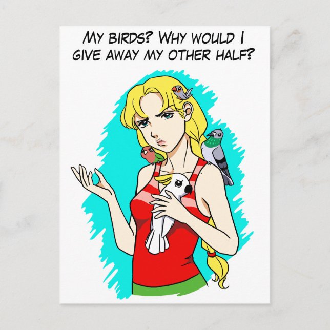 Carte Postale Mon autre moitié (Devant)