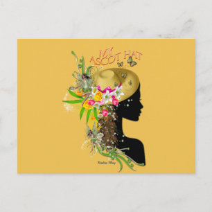 Carte Postale Mon Casquette Ascot