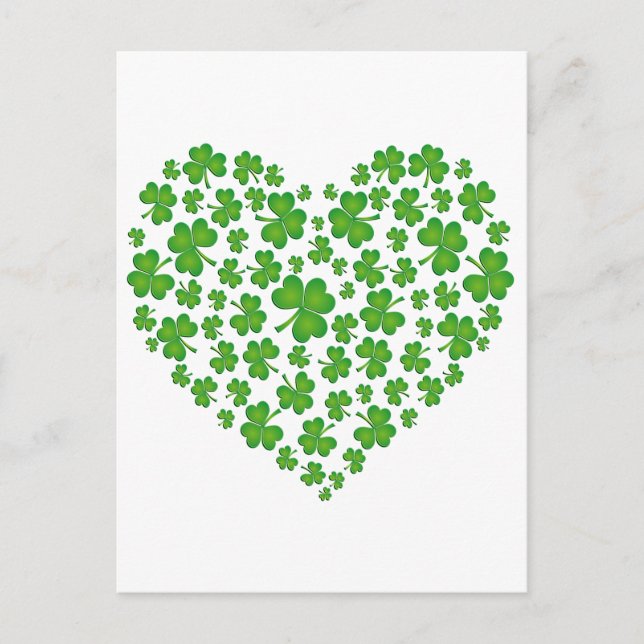 Carte Postale Mon coeur irlandais (Devant)