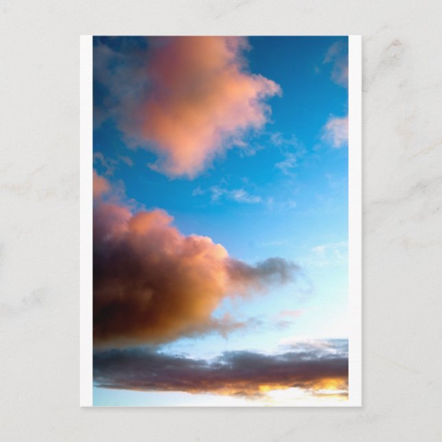 Carte Postale Mon coucher de soleil idéal (Devant)