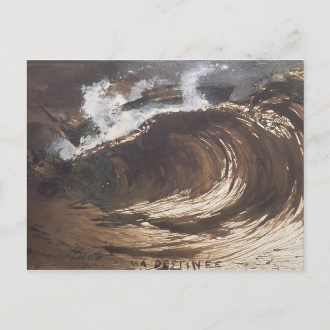 Carte Postale Mon destin, 1857 (Devant)