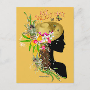 Carte Postale Mon événement Ascot Casquette