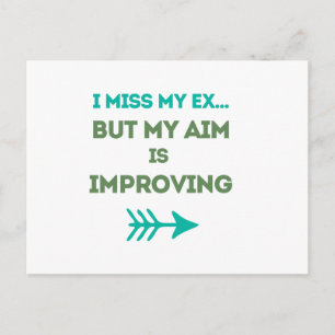 Carte Postale Mon ex me manque