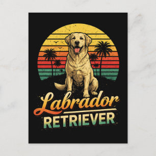 Carte Postale Mon Labrador Retriever