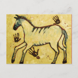 Carte Postale Mon Lascaux Horse