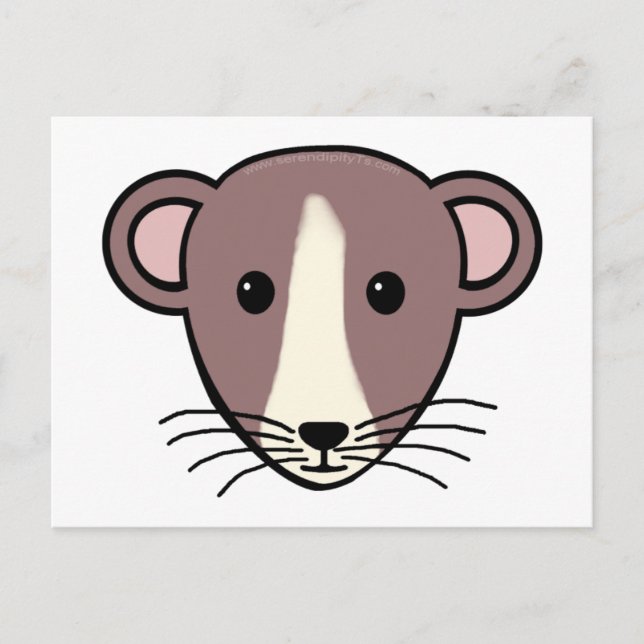 Carte Postale Mon Lil Rattie (Devant)