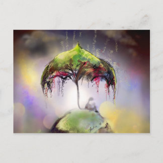 Carte Postale Mon parapluie