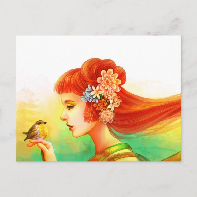 Carte Postale Mon petit robin (Devant)