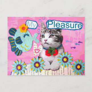 Carte Postale Mon plaisir - Vintage