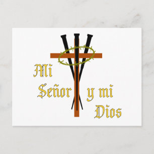 Carte Postale Mon Seigneur et mon Dieu