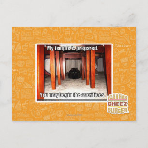 Carte Postale Mon temple est préparé.